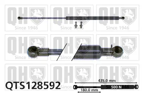 газов амортисьор, багажно/товарно пространство QUINTON HAZELL QTS128592