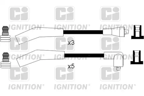 комплект запалителеи кабели QUINTON HAZELL XC1031