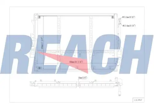 кондензатор, климатизация REACH 1.31.3778.P