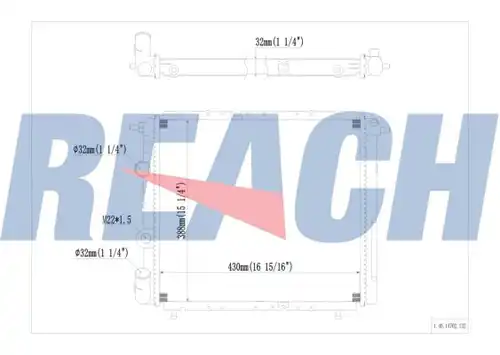 воден радиатор REACH 1.40.14702.132