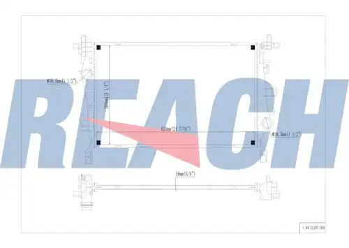 воден радиатор REACH 1.40.21197.016