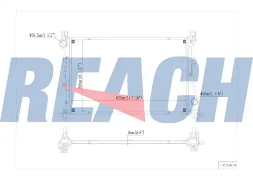 воден радиатор REACH 1.40.22445.116