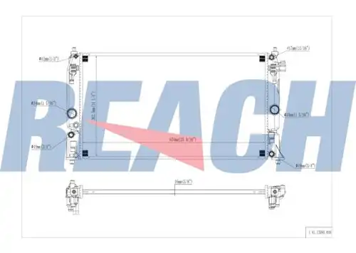 воден радиатор REACH 1.41.13591.016