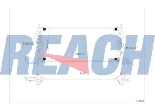 воден радиатор REACH 1.41.13620.126