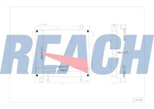 воден радиатор REACH 1.41.77.432