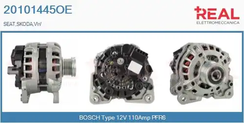 генератор REAL 20101445OE