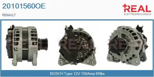 генератор REAL 20101560OE