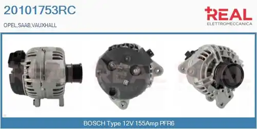 генератор REAL 20101753RC