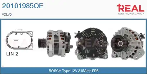 генератор REAL 20101985OE