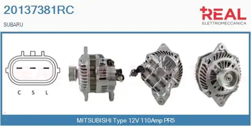 генератор REAL 20137381RC