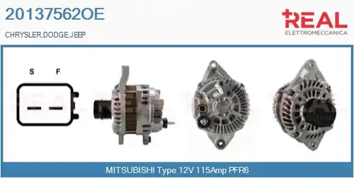 генератор REAL 20137562OE