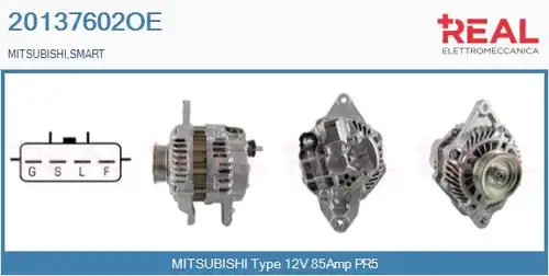 генератор REAL 20137602OE