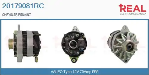 генератор REAL 20179081RC