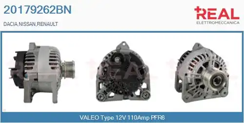 генератор REAL 20179262BN