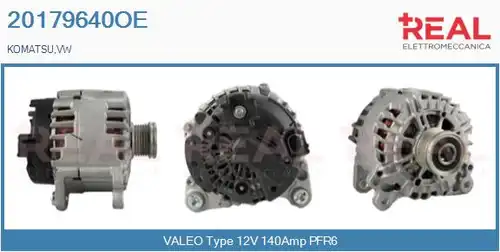 генератор REAL 20179640OE