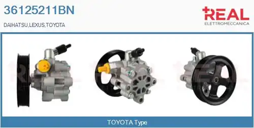 хидравлична помпа, кормилно управление REAL 36125211BN