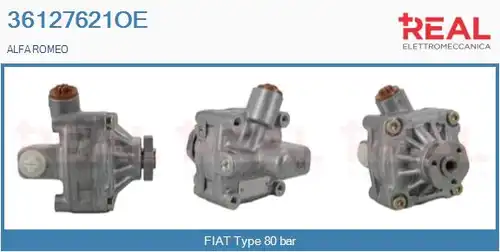 хидравлична помпа, кормилно управление REAL 36127621OE