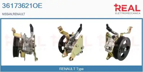 хидравлична помпа, кормилно управление REAL 36173621OE