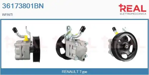 хидравлична помпа, кормилно управление REAL 36173801BN