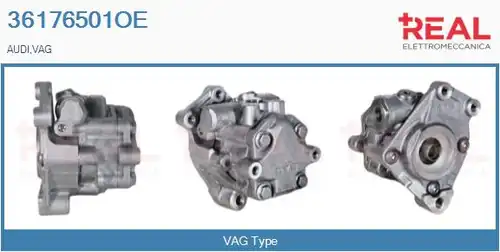 хидравлична помпа, кормилно управление REAL 36176501OE