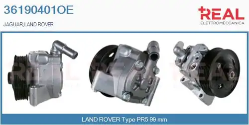 хидравлична помпа, кормилно управление REAL 36190401OE