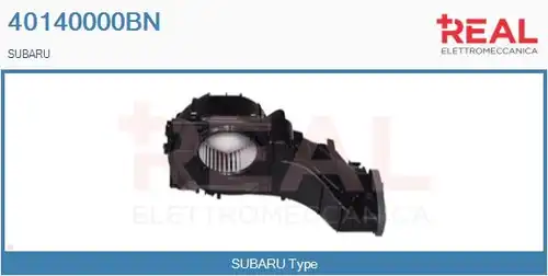 вентилатор вътрешно пространство REAL 40140000BN