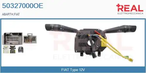 превключвател на кормилната колона REAL 50327000OE