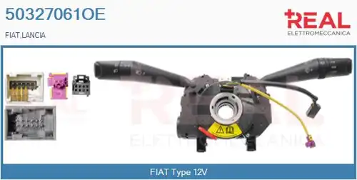превключвател на кормилната колона REAL 50327061OE