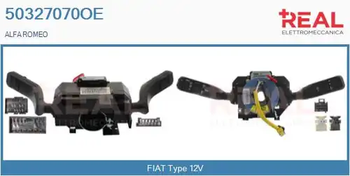 превключвател на кормилната колона REAL 50327070OE