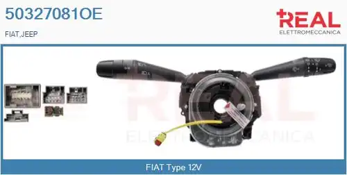 превключвател на кормилната колона REAL 50327081OE