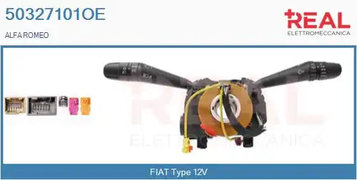 превключвател на кормилната колона REAL 50327101OE
