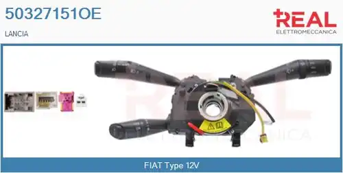 превключвател на кормилната колона REAL 50327151OE
