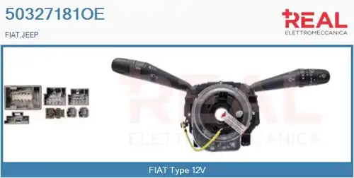 превключвател на кормилната колона REAL 50327181OE