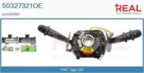 превключвател на кормилната колона REAL 50327321OE