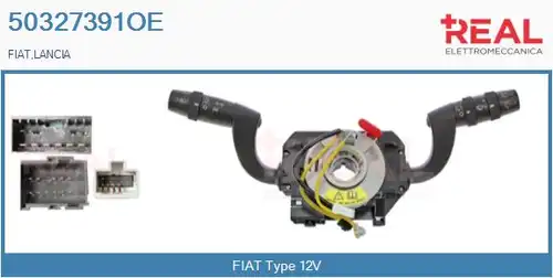 превключвател на кормилната колона REAL 50327391OE