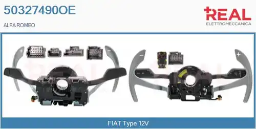 превключвател на кормилната колона REAL 50327490OE