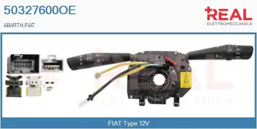 превключвател на кормилната колона REAL 50327600OE