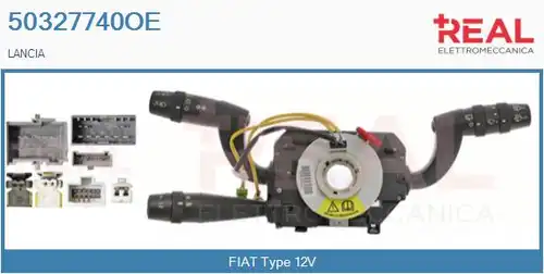 превключвател на кормилната колона REAL 50327740OE