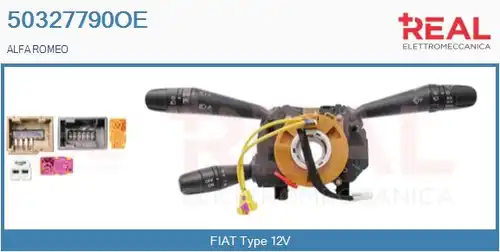 превключвател на кормилната колона REAL 50327790OE