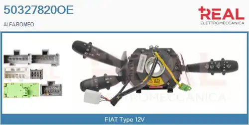 превключвател на кормилната колона REAL 50327820OE