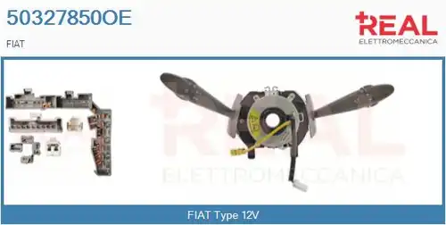 превключвател на кормилната колона REAL 50327850OE