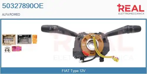 превключвател на кормилната колона REAL 50327890OE
