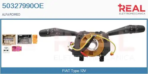 превключвател на кормилната колона REAL 50327990OE