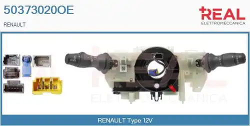 превключвател на кормилната колона REAL 50373020OE