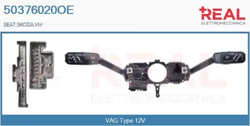 превключвател на кормилната колона REAL 50376020OE
