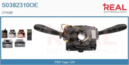 превключвател на кормилната колона REAL 50382310OE