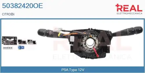 превключвател на кормилната колона REAL 50382420OE