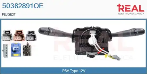 превключвател на кормилната колона REAL 50382891OE