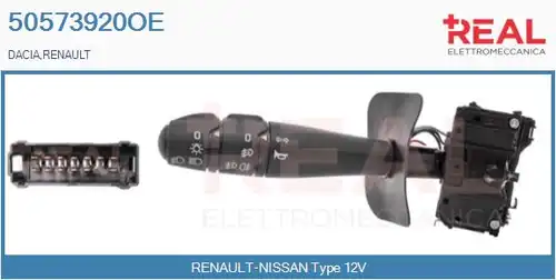 превключвател на кормилната колона REAL 50573920OE