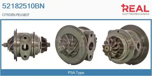 Картридж, турбокомпресор REAL 52182510BN